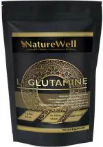 Naturewell Micronised L-Glutamine Powder Supplement Glutamine - Mixed Fruit, 300 Gram