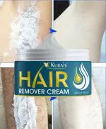 KURAIY 100% Permanent Hair Removal Cream Painless Hair Remover For Armpit Legs and Arms Skin Care Body Care Depilatory Cream For Men Women
