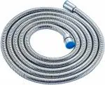 ENNIUS High Density Stainless Steel Flexible Shower Hose, Health Faucet Tube, Hand Shower pipe (Chrome) (1 Meter) (Pack of 1)