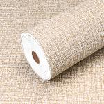 Indian Royals Beige Color Plain PVC Vinyl Wallpaper for Home Decor (1000CM x 45CM)