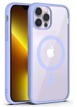 HUPSHY Back Cover For Apple iPhone 13 Pro Max, With MagSafe (Blue, Magnetic Case, Pack Of: 1)