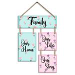 Sehaz Artworks Family home decor items wall hanging | Home Decor Items | Wall hanging accessory | wall decore items | room decoration | Decoration for Office - 0033