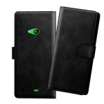 HANIRY Flip cover For Nokia 535 flip cover / Microsoft Lumia 535 flip cover / Black