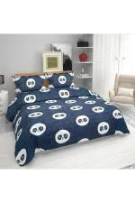 BLACK PANDA BEDSHEET