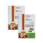 VMS Deluxe Thermal Lamination Pouch 65mmx95mm 250 Micron - Pack of 2 (200 Sheets) for Id Card