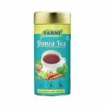 VARNI HUNZA TEA Handmade 100% Natural Herbal Tea - An Energetic Drink For Good Health & Longevity | Caffeine Free | Builds Immunity | No Artificial Flavours (100 GM) (Varni Hunza (100 gm))