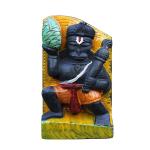Sadhubela Black Sanjeevani Shree Hanuman Idol