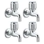 ZAP Brass Cock Nozzle Washing Machine Tap (Pack of 4)