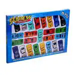Zyamalox little toys assorted 25 in 1 pieces toy car play set for kids