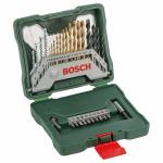 Bosch HSS Twist Drill Bit Ground set, Mini X-line For Drills/drivers, 1-10mm - Pack of 30 (X30Ti)