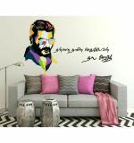 WOLPEP Multicolor Vinyl Thala Ajith Wall Sticker