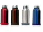 Springway Eco Neer Style Red, Blue, Brown and Stainless Steel Water Bottle 500 ml (Set of 4)