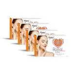 Kisra Royal Heart Anti Aging Skin Moisturizer, Sunscreen Protection, Lightening & Brightening Soap, Men and Women, All Skin Types - 75 gm (Pack of 2)