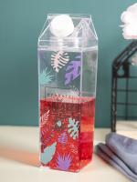 Market 99 Transparent 500Ml Plastic Juice Bottles