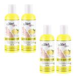 Lemon Hand Rub Sanitizer Gel -100 ml (Pack of 4)