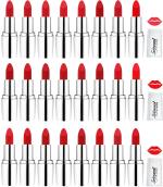 Lady Fashion Red, Orange, Red, Fast Red Lipsticks (Pack Of 24)