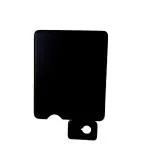 AllExtreme EXTB239 Self Start Battery Cover for Royal Enfield Bullet Classic Electra and Standard 350cc and 500cc Motorcycles (Black)