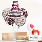 My Party Suppliers Happy Birthday Cake Set Toy Balloons (pack of 5)