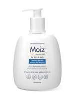 Moiz Face & Body Cleanser | Non-foaming | For Sensitive Skin | Dermatologist Recommended & Dermatologically Tested | Paraben & Sulphate Free - 200ml
