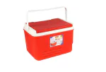 Aristo Insulated Chiller Ice Box | Standard Size for Travel Party Bar Ice Cubes | Cold Drinks | Medical Purpose | 6 Litre, Red