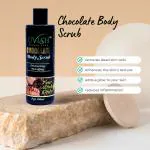 UVISH HEARBAL CARE CHOCOLATE BODY SCRUB MEN AND WOMEN | MOISTURISING AND DETOXIFYING | REMOVES DEAD SKIN FROM BACK NECK & ARMS |200ML