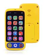 Toyshine Battery Operated Cell Phone Toy with 15 Touch Buttons inbuilt Functions and Dazzling Lights Musical Melodies Animal Sounds and Number Learning for 4+ Kids and Older - Multicolor