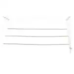 CYBERCITY - 3 Pipe X 8 Feet UV Protected Nylon Ropes Individual dropdown Ceiling Cloth Dryer