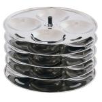 TENNYSON STAINLESS STEEL 5 IDLI PLATES STAND