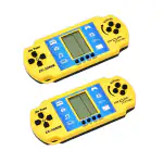 LAZYwindow POP STATION ZC-3050B Video Games for Kids - Puzzle and Brick Game (Multicolor) Pack of 2