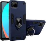 Lenient Blue Rubber, Plastic Back Cover For Xiaomi Poco C3