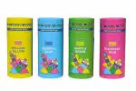 HELP US GREEN Natural Holi Gulal Colour - Yellow | Pink | Blue and Green Tesu Flower | Rose Petals | Marigold | Sandalwood | Maize Starch | Colour - Pack of 4 100grams x 4