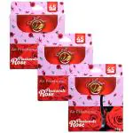 SOULFRESH Rose Bathroom Air Freshener Block For Long-Lasting Rose Fragrance 75g Pack Of 3
