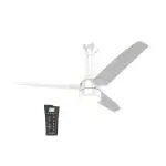 Crompton Energion Roverr Underlight 1200mm BLDC Ceiling Fan | Light Dimming Feature | Remote Control | 5 Years Warranty (Pristine White), Pack of 1