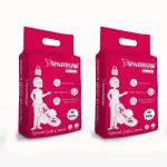 Sparrow Maxi Cotton Sanitary Pads for Women (40 Pads-XXL) Hygiene & Comfort | Soft Wings | Suitable for Heavy flow |Odour free | 320 mm Long | With disposable wrap Pack Of 3