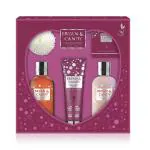 BRYAN & CANDY NEW YORK Sandalwood And Wild Fig Ultimate Bath And Body Gift Set Kit - Body Wash, Hand And Body Lotion, Shower Gel, Moisturizing Soap And Loofah For Normal Skin For Women Pack Of 5