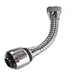 Turbo Flex 360 Flexible Water Saving Nozzle Faucet Sprayer Water Extender for Easy Clean Sinkand , Bathroom and , MultiColour (pack of 1)