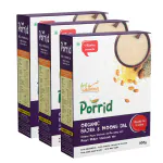 First Weaning Bajra & Moongdal (Khichadi Mix) , enriched with dry fruits, (Pack of 3, 900g)