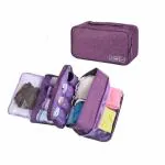 Betlex New Undergarments and Inner wear Storage Case Organizer Travel Pouch Bag | Multi Color