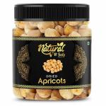 natural n Tasty Dried Apricot Khumani Big Size Jardalu Badam Soft Healthy Snack Dry Fruit (Jar Pack 1850 gram)