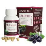 NATURE CODE Mulberry Extract 450MG Capsules to Supports in maintains cholesterol levels, digestive & heart health Natural 60 Veg Capsules.
