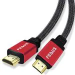 FEDUS Certified 4K Long HDMI Cable 1.8M Aluminium Shell Braided Ultra HD 2.0 Support 4K 60Hz