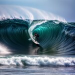 Love Creation A4 Size poster print for creative wall art- tidal-power-10269( Sticker)