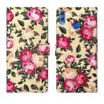 HANIRY FLIP COVER FOR Honor 8X flip cover | JSN-L42 flip cover | Cream Rose
