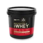 Optimum Nutrition (ON) Gold Standard 100% Whey Protein Powder- 4 kg, (Vanilla Ice Cream)