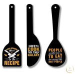 True Decor Set Of 3 Spoon Wall Hangings MDF Wooden Wall Hanging Room decoration items For Kitchen/Home/Office/Bedroom/Gift || Designer Wall Decor For Living Room