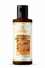 Khadi Organique Woody Sandal & Honey Hair Shampoo for Hair Growth | Khadi Shampoo for Women & Men
