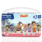 Bumtum Chota Bheem Diaper Pants Medium (M) Size - 32 Diapers |Pack of 1 |with Aloe Vera Leakage Protection