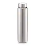 IDEAL PRIME Heavy Duty Stainless Steel Single Wall Water Bottle 1000 ml | Leak Proof Steel Water Bottle For Kids/School/Office 1 Liter Pack of 1