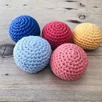 Rocking Potato Montessori Materials Crochet Sensory Balls