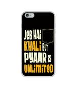 Casotec Jeb Hai Khali Design Printed Silicon Soft TPU Back Case Cover for Apple iPhone 6 Plus